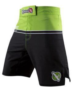 hayabusa-sport-shorts-green-front-left