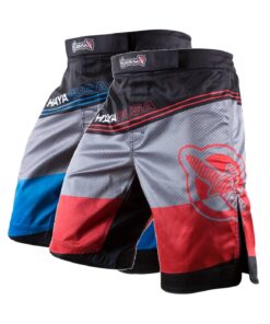 kyoudo shorts red-blue