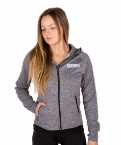 ladie zip up grey 2