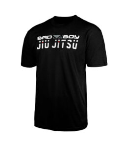 t-shirt bad boy jiu jitsu discipline noir 3